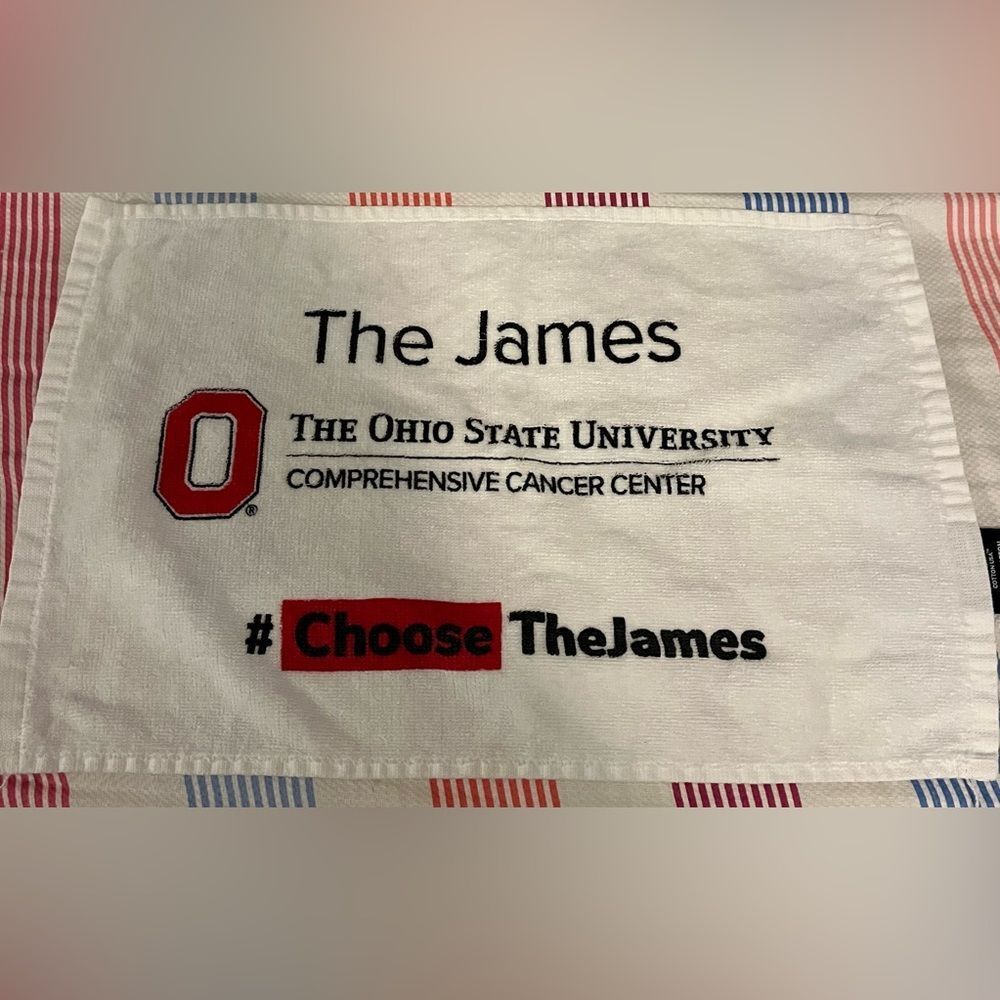 Ohio State Buckeyes Sports tennis pickleball work out gym training sweat Towel